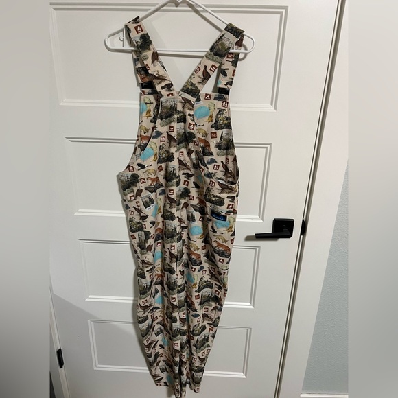 Kavu San Blas Overalls, National Park Pattern, Rare Print, large - Picture 3 of 6
